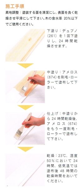 画像5: リボス自然健康塗料 デュブノ 下塗りオイル 木部用  (5)