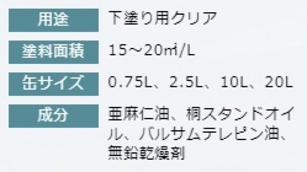 画像2: プラネットカラー　ベーシッククリアオイル (下塗り剤) (2)